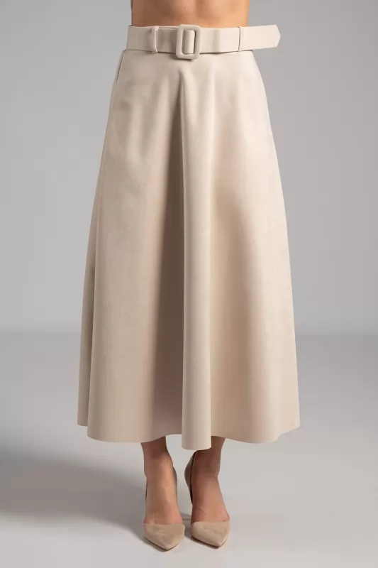 Skirt Suede Belt