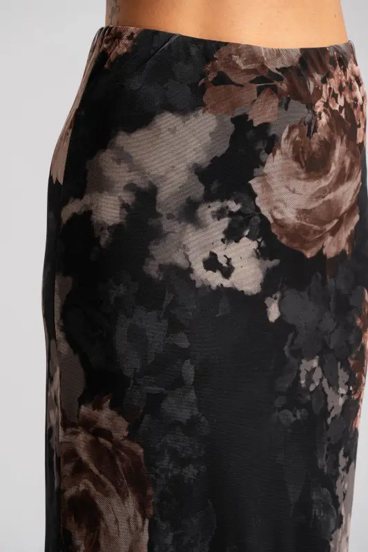 Φούστα Τούλινη Maxi Floral