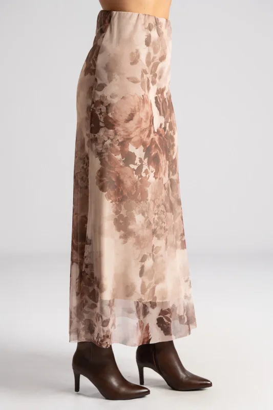 Φούστα Τούλινη Maxi Floral