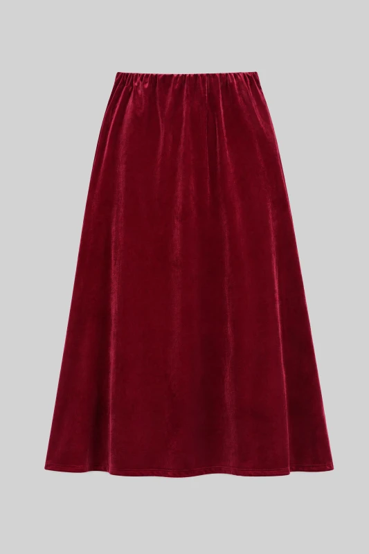 Skirt Velvet Midi