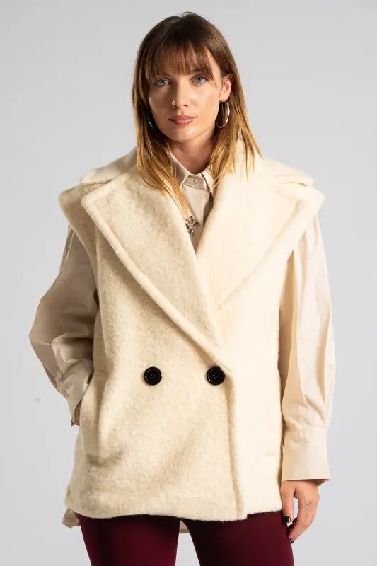 Vest Double Breast Button 
