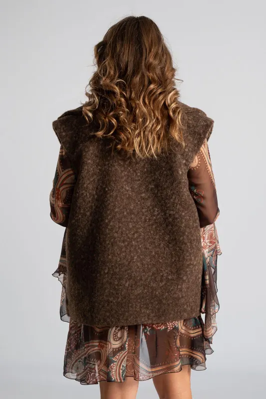 Vest Double Breast Button 
