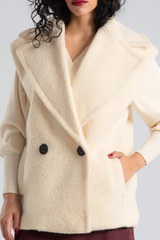 Vest Double Breast Button 