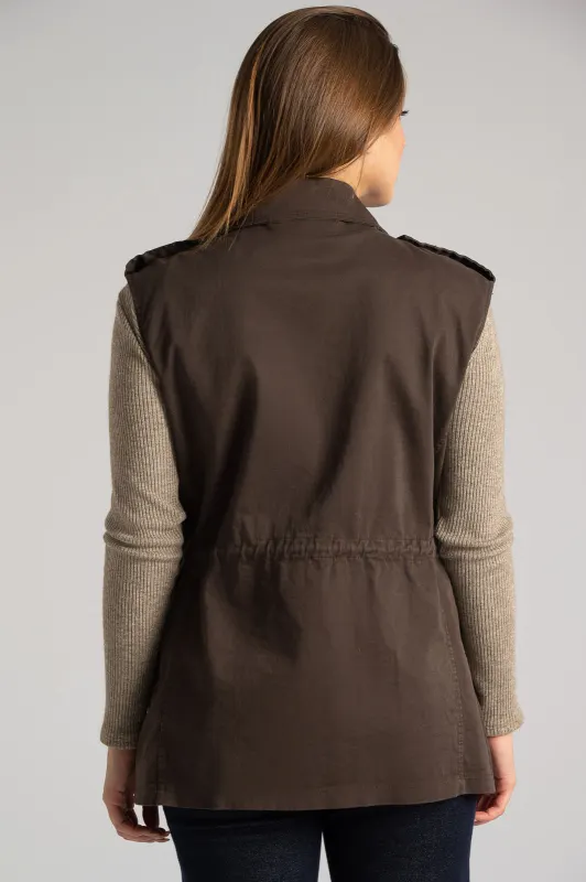 Γιλέκο Κορδόνι Λεπτομέρειες Στρας