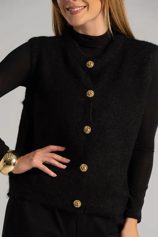 Vest Pinwheel Button 