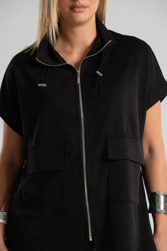 Zipped Vest Pockets