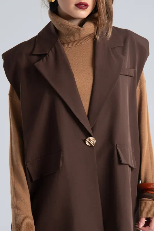 Vest Pads Metal Button