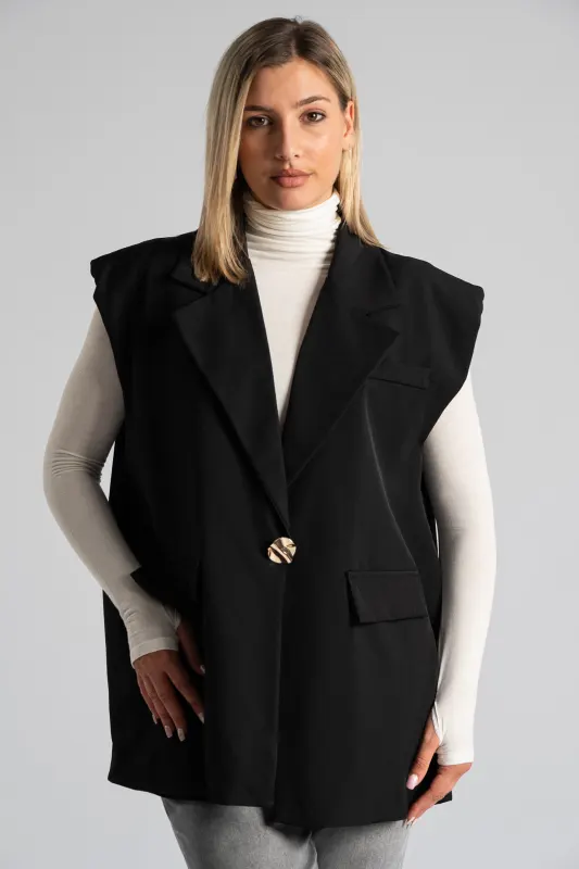 Vest Pads Metal Button