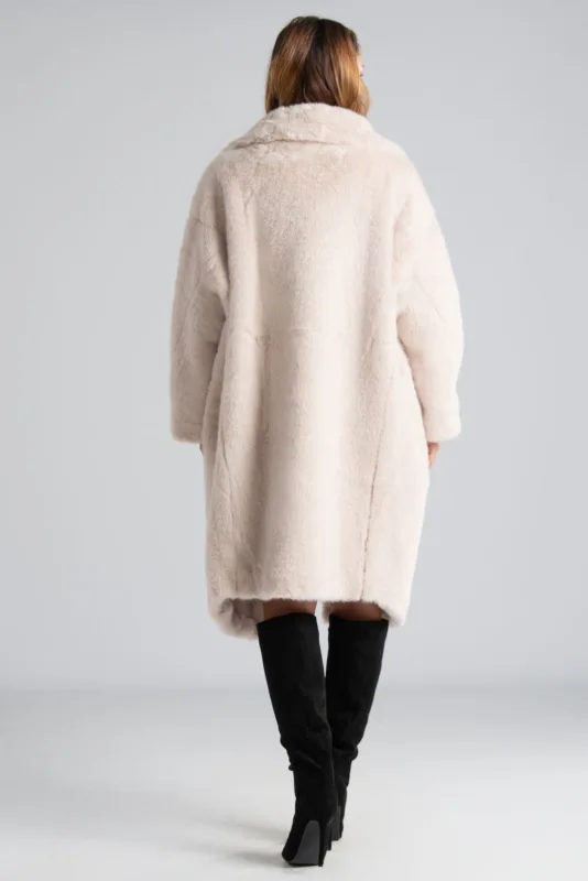 Γούνινο Πανωφόρι Double Face