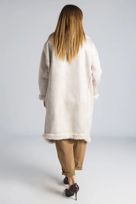 Γούνινο Πανωφόρι Double Face