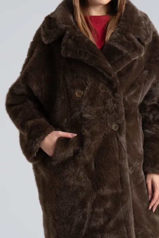 Γούνινο Πανωφόρι Double Face