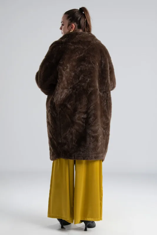 Γούνινο Πανωφόρι Double Face