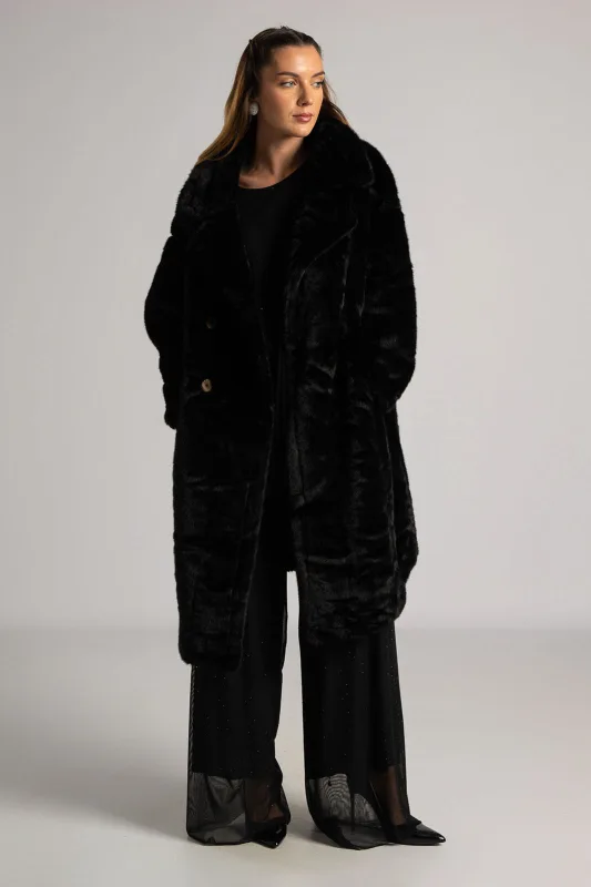 Γούνινο Πανωφόρι Double Face