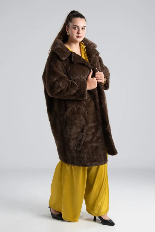 Γούνινο Πανωφόρι Double Face