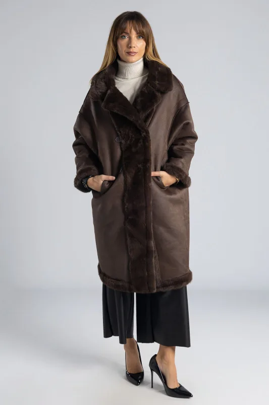 Γούνινο Πανωφόρι Double Face