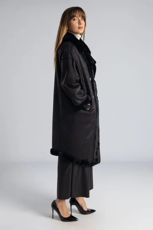 Γούνινο Πανωφόρι Double Face