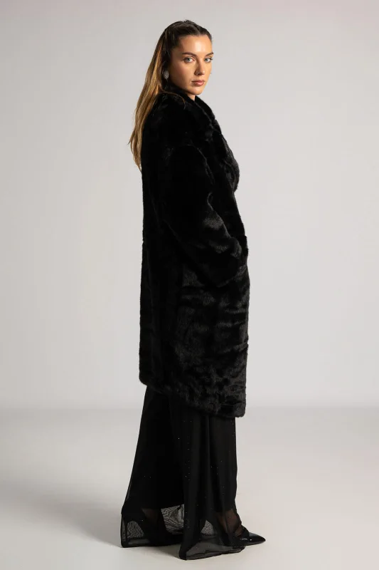 Γούνινο Πανωφόρι Double Face