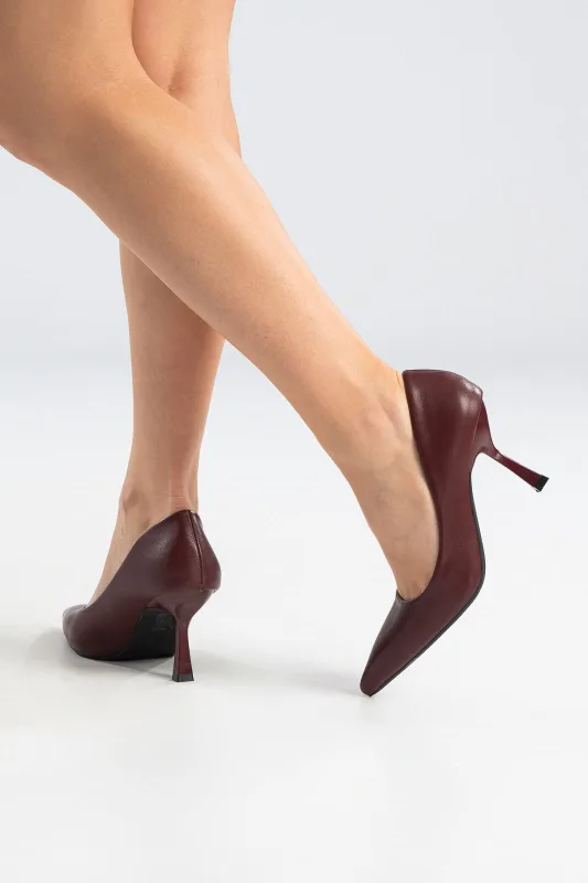 Γόβα Δερματίνη Μονόχρωμη