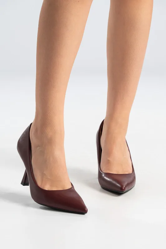 Γόβα Δερματίνη Μονόχρωμη