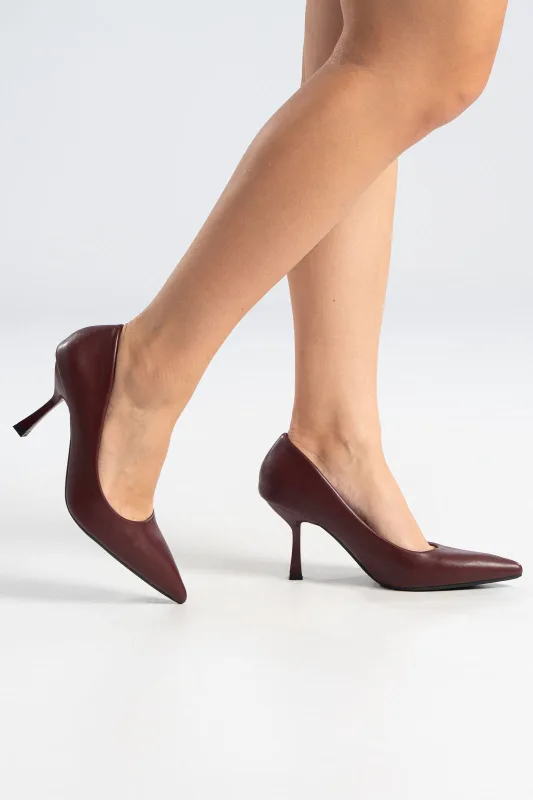 Γόβα Δερματίνη Μονόχρωμη