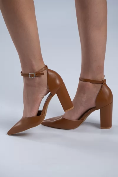 Pumps Baretta Leatherette Camel