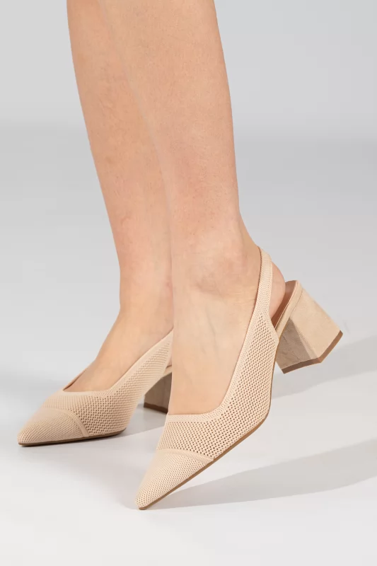 Slingback Pumps Perforated 