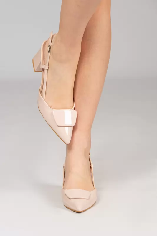 Slingback Pumps Lustrine 