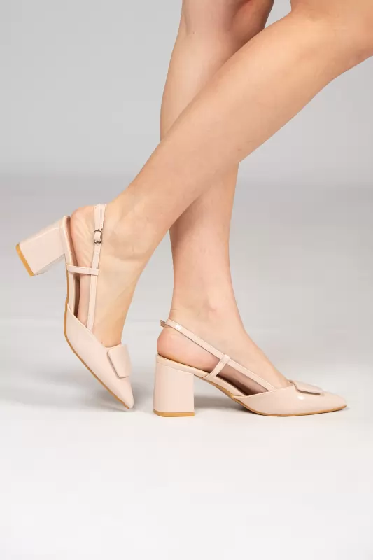 Slingback Pumps Lustrine 