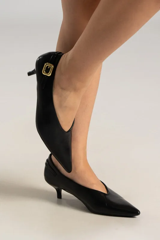 Γόβες Kitten Μεταλλική Λεπτομέρεια