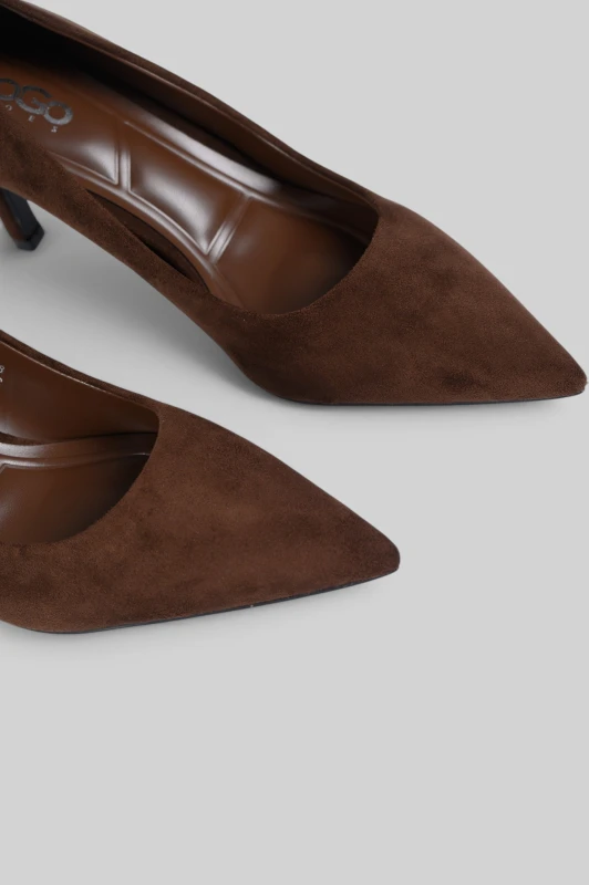 Γόβες Suede Μυτερές