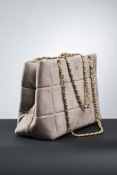 Handbag Σουέτ Καπιτονέ Greize