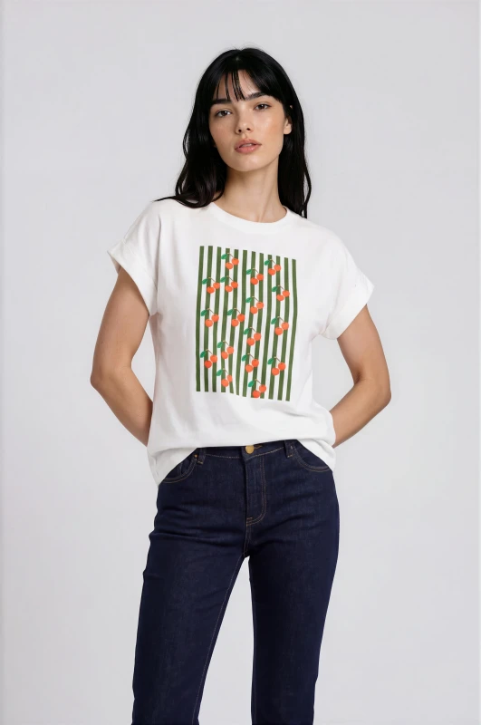 High Rise Stretch Denim Jean