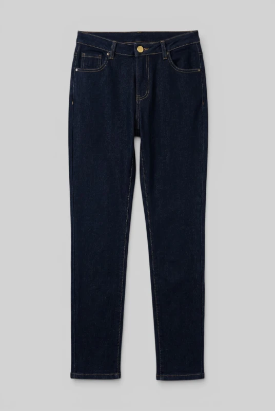 High Rise Stretch Denim Jean