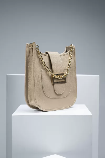 Hobo Bag Μπεζ