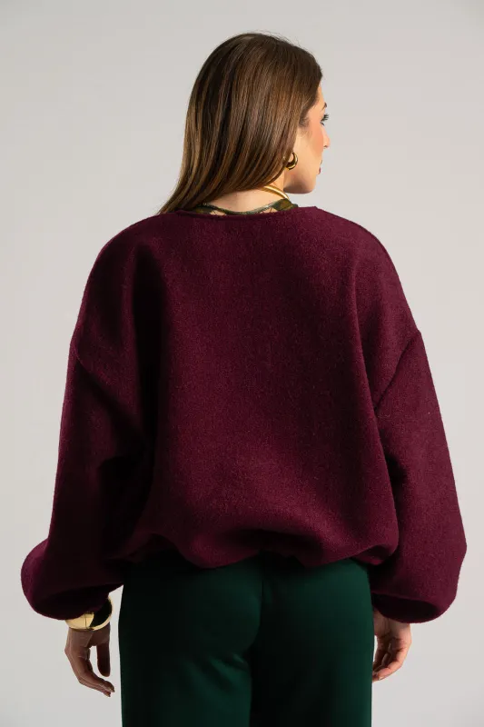 Jacket Balloon Μανίκια Mao