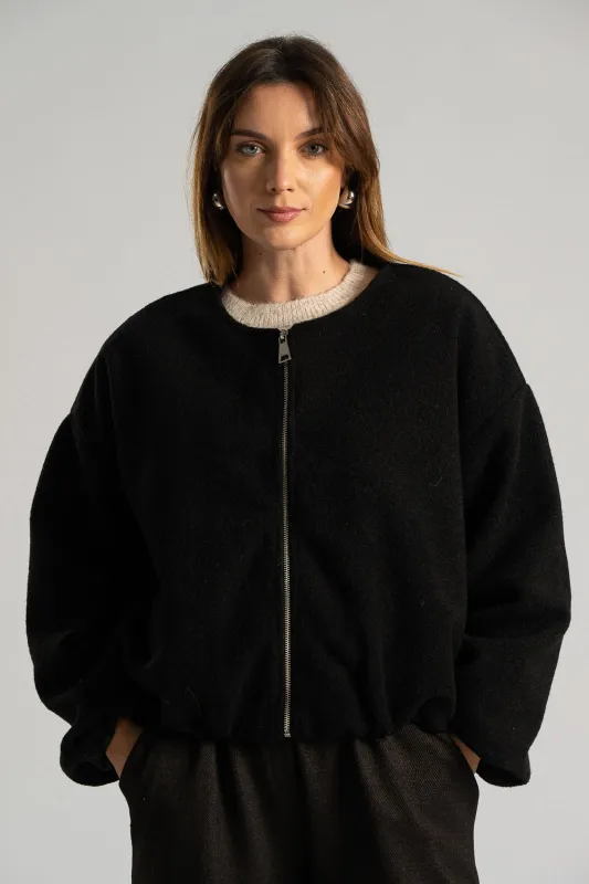 Jacket Balloon Sleeves Mao