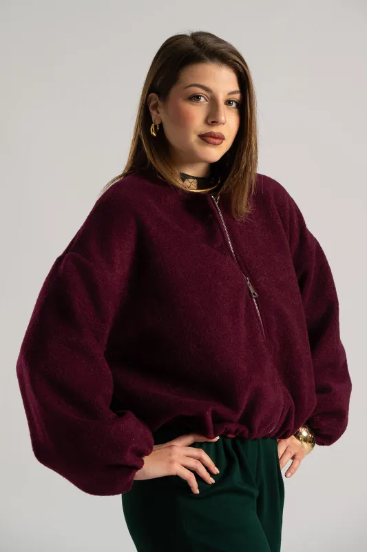 Jacket Balloon Μανίκια Mao