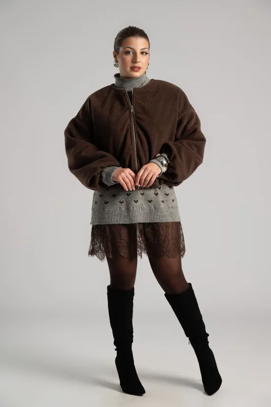 Jacket Balloon Μανίκια Mao