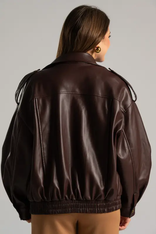 Jacket Biker Τελείωμα Λάστιχο