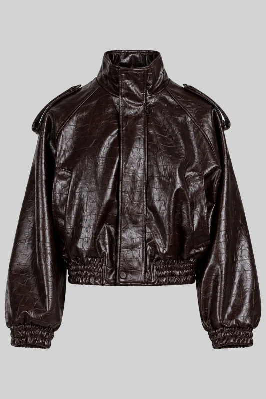 Jacket Bomber Croco