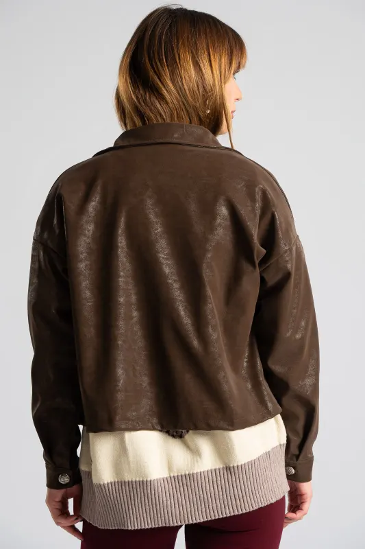 Jacket Crop Κρόσια