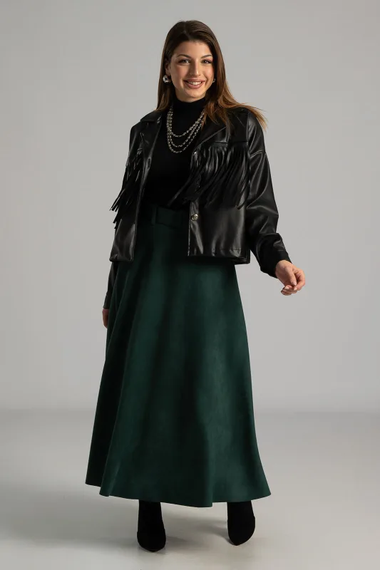 Jacket Crop Κρόσια Δερματίνη