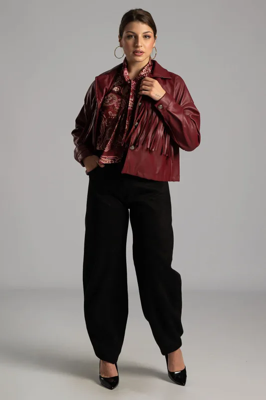 Jacket Crop Κρόσια Δερματίνη