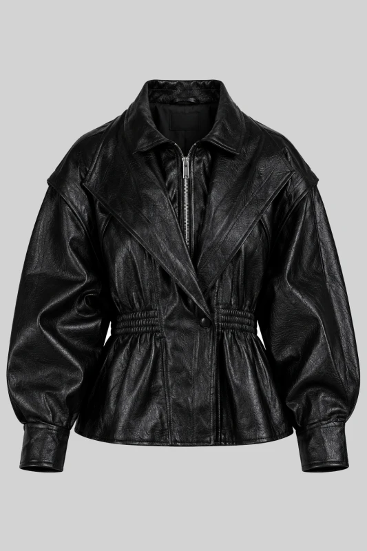 Jacket Leatherette Embossed