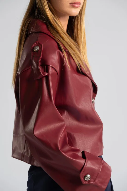 Jacket Leatherette Biker 