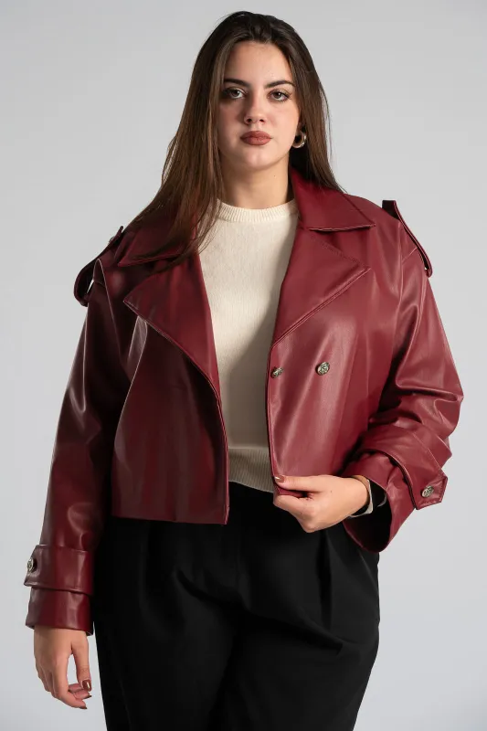 Jacket Leatherette Biker 