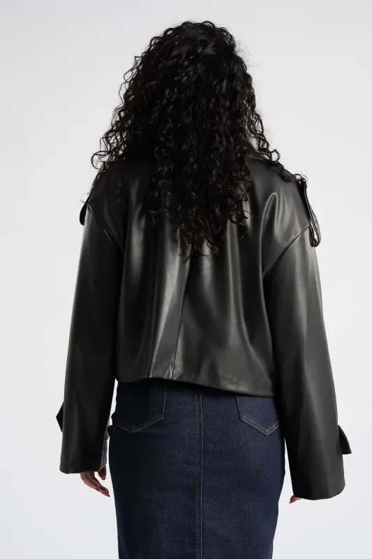 Jacket Leatherette Biker 