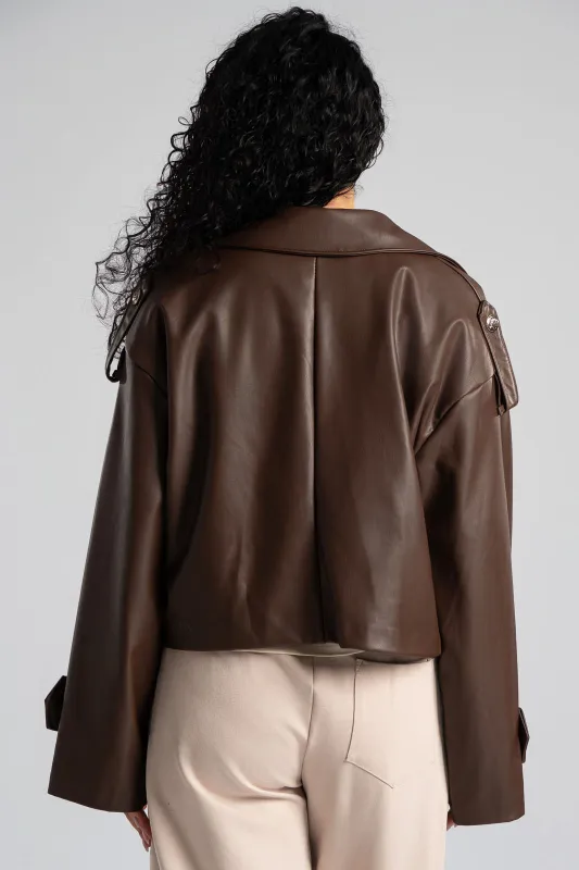 Jacket Leatherette Biker 