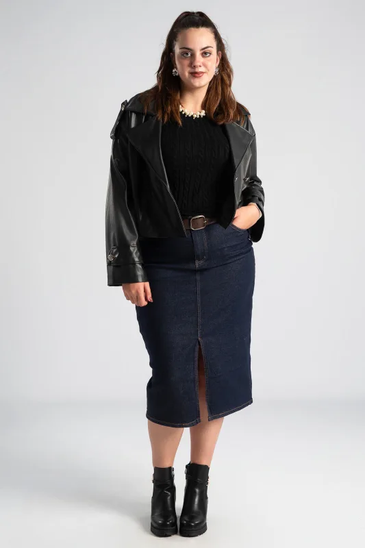 Jacket Leatherette Biker 