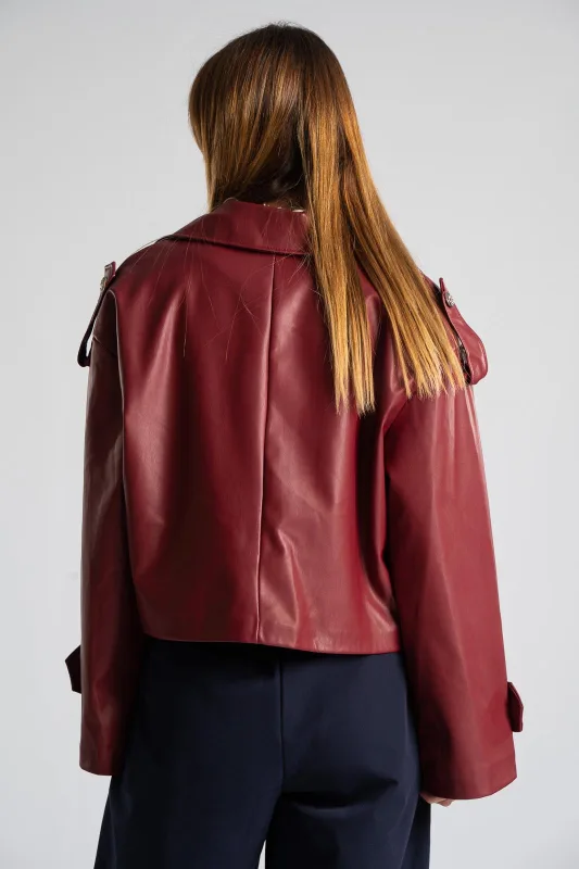 Jacket Leatherette Biker 
